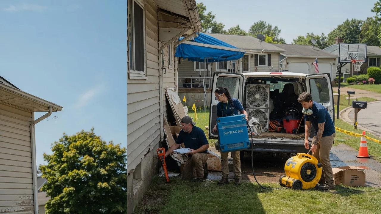 Ceiling Leak Cleanup in Norris City, IL near me